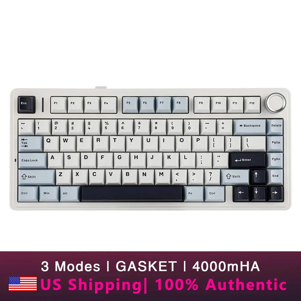 AULA F75 Wireless Bluetooth Gaming Mechanical Keyboard RGB