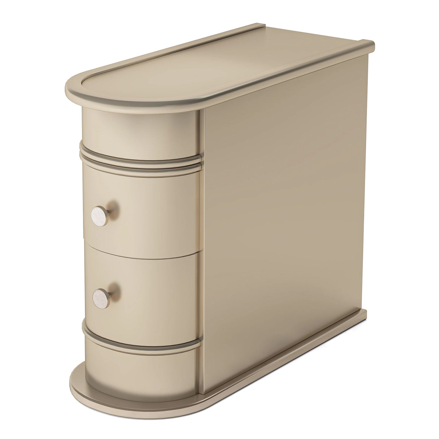 Tribesigns End Table Solid Wood Nightstand With Drawer