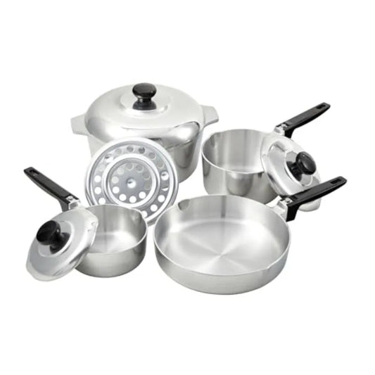 Heavy Duty 8 Piece Cast Aluminum Cajun Cookware Set