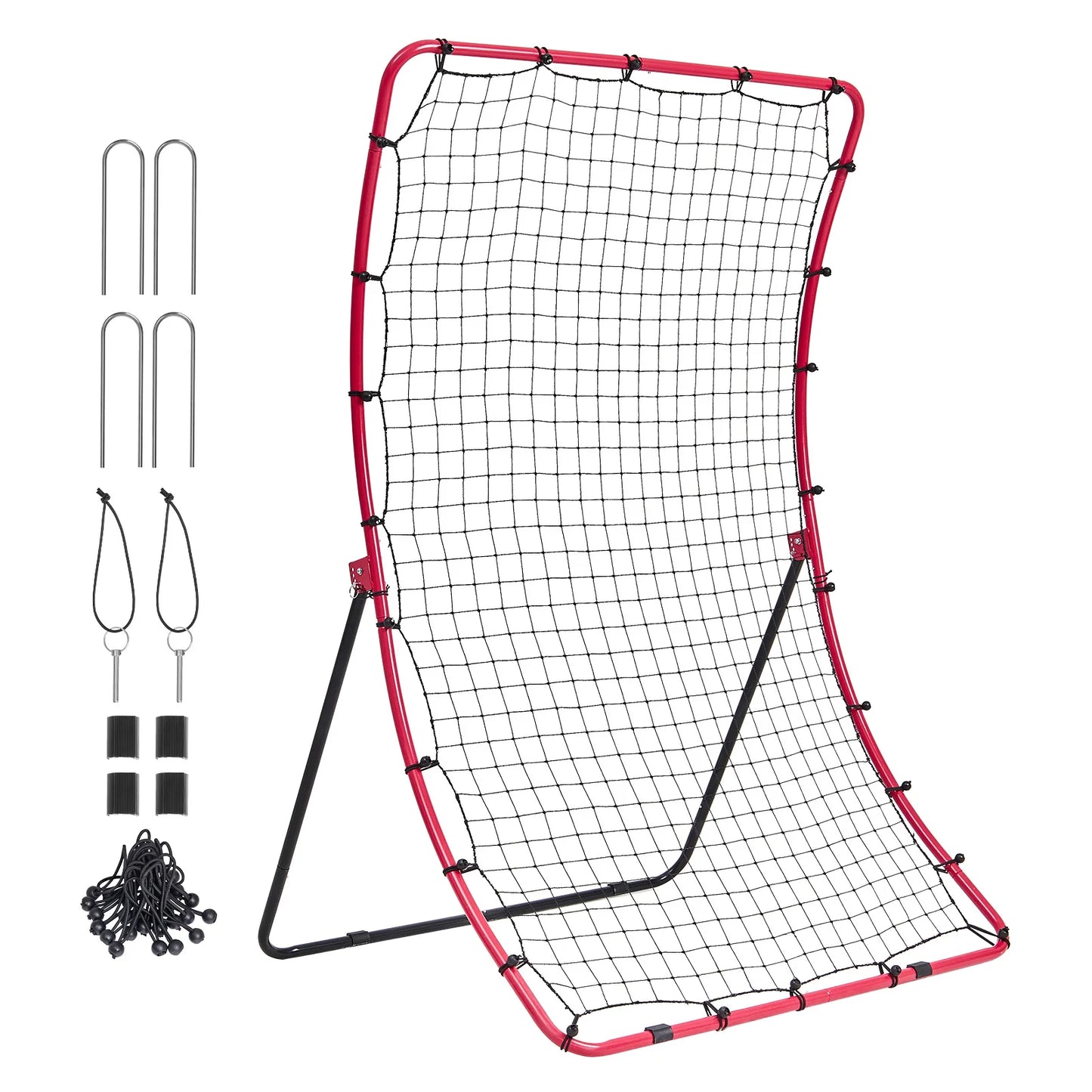 SucceBuy PitchBack Baseball Rebounder Net For Grounders Pop Flies