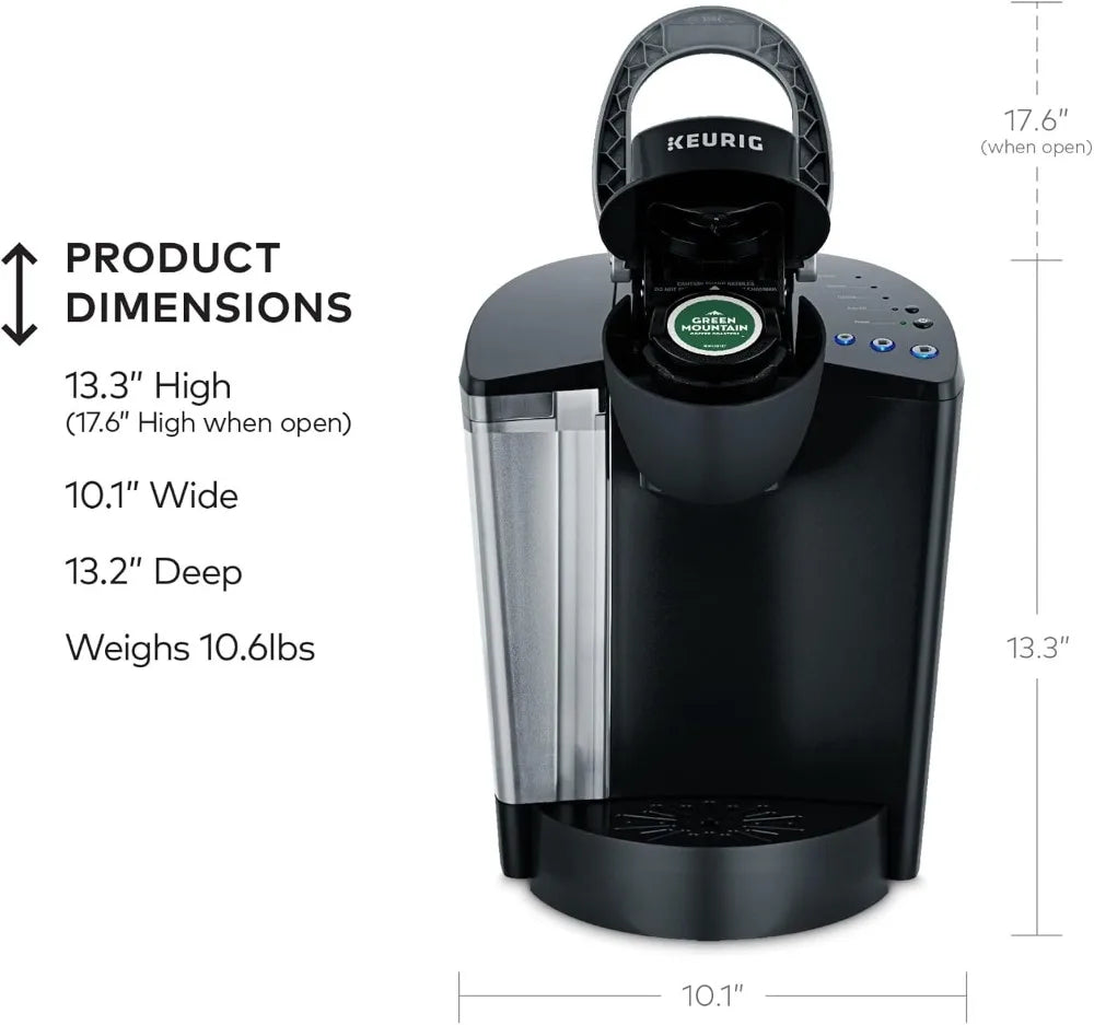 Single Serve K Cup Coffee Maker With 48oz Removable Reservoir