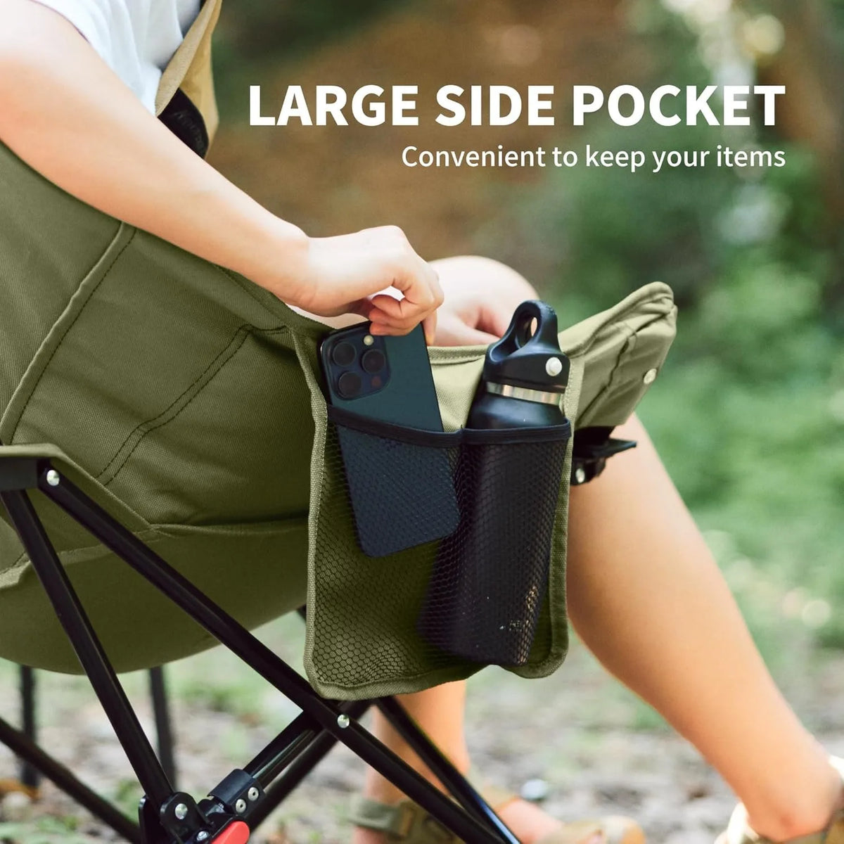Naturehike High Back Moon Camping Folding Lounge Chair