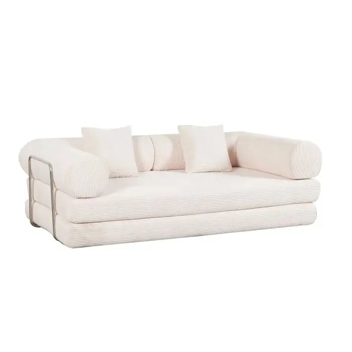 Convertible Sectional Sofa Bed For Small Living Spaces With Space Saving Comfort