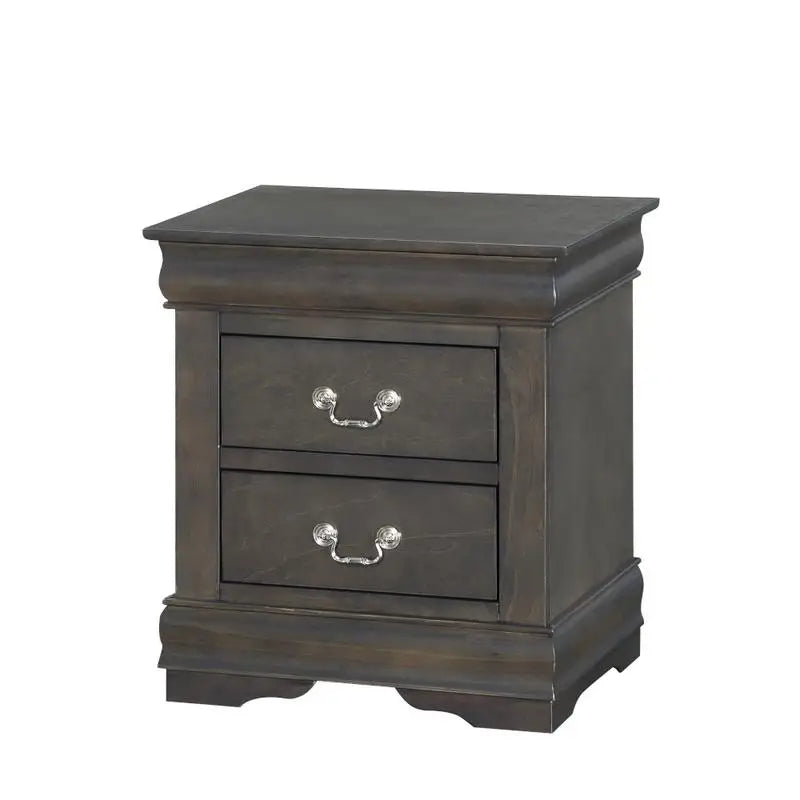 Louis Philippe Sleigh Bed Bedroom Set For Contemporary Master Bedroom Suite Collection