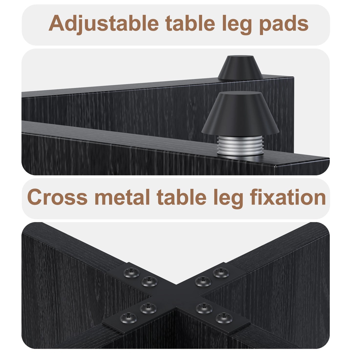 Wooden Dining Table For Four To Six People Dining Room Furniture Waterproof