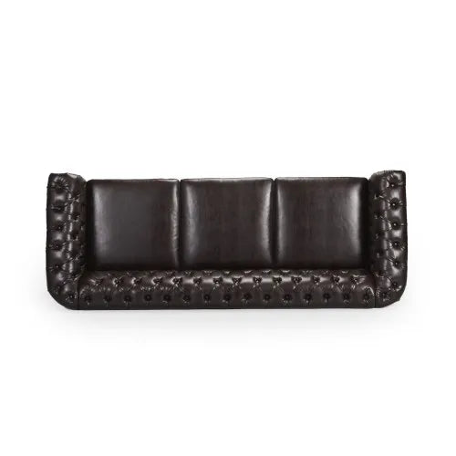 Chesterfield Sofa With Button Tufting And Nailhead Trim