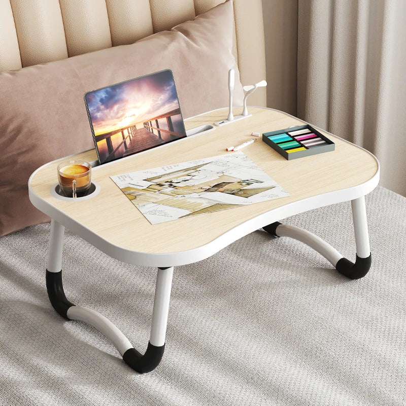 DYJ DAYIKA-S Laptop Bed Tray With Cup Holder Drawer