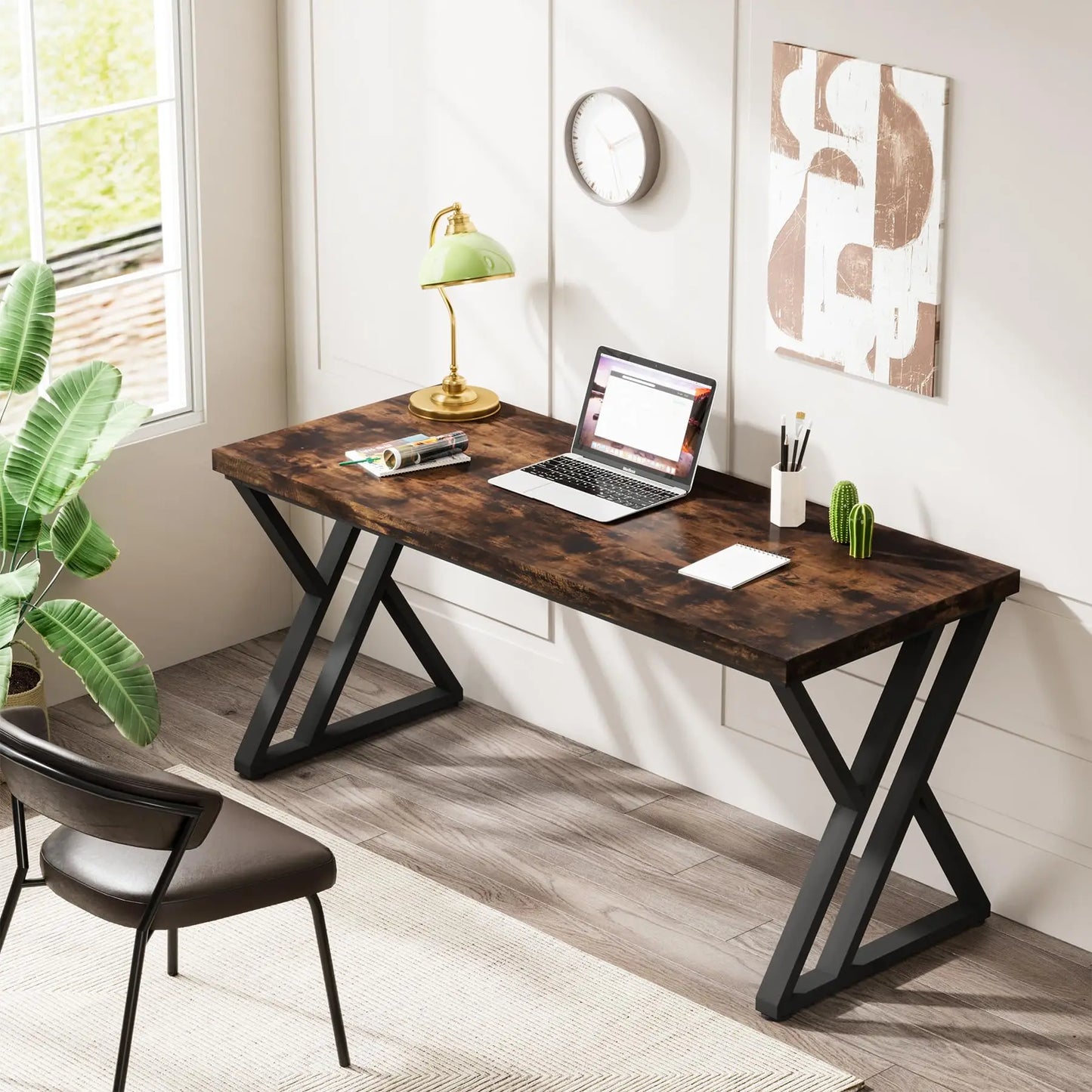 Tribesigns Writing Desk Heavy Duty Z Leg Office Desk